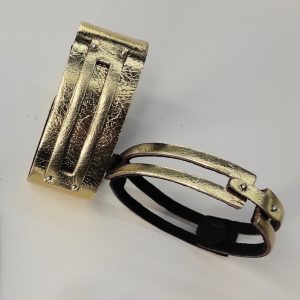 bracelet de cuir Ku design by Maison Domecq