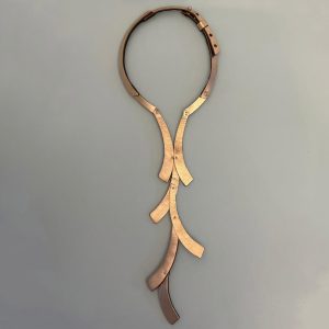 collar de cuero Indigo by Maison Domecq