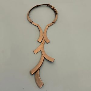 collar de cuero Indigo by Maison Domecq